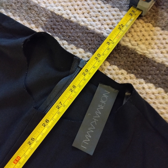 Norma Kamali Women's Sleeveless Wide leg Jumpsuit Size L Formal - Picture 9 of 11